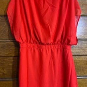 Vfish Red Coral Dress
